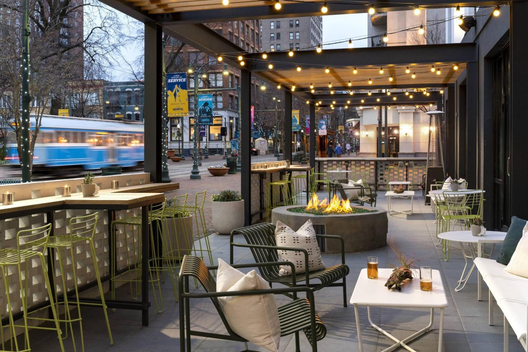 Moxy Memphis Downtown Hotell Exteriör bild